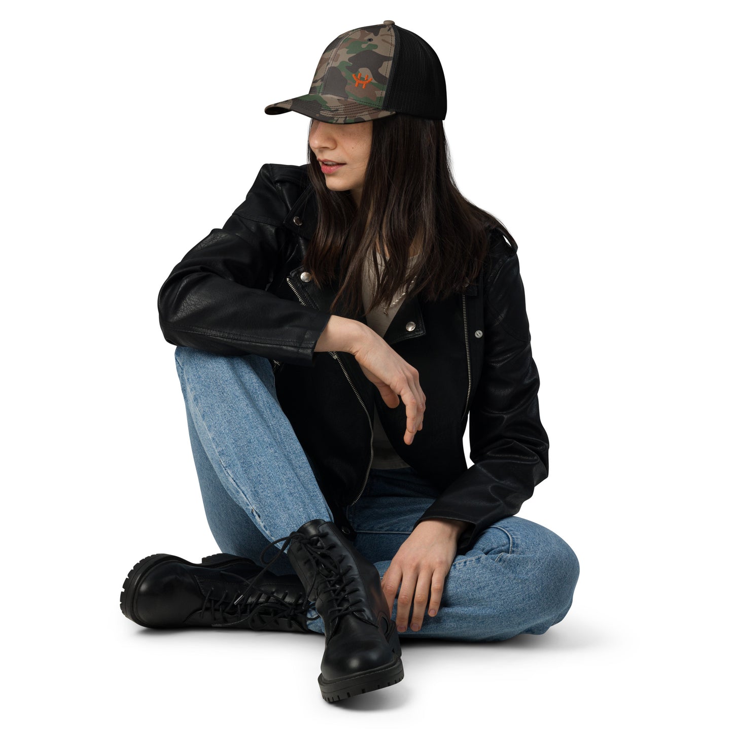 HandiCup Logo Camouflage Trucker Hat