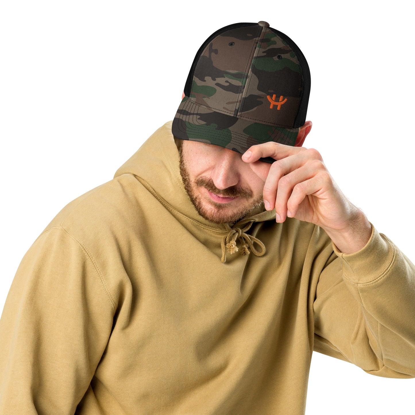 HandiCup Logo Camouflage Trucker Hat