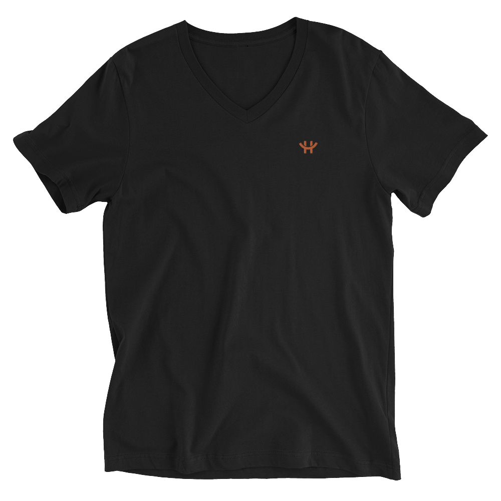 HandiCup V-Neck T-Shirt Black