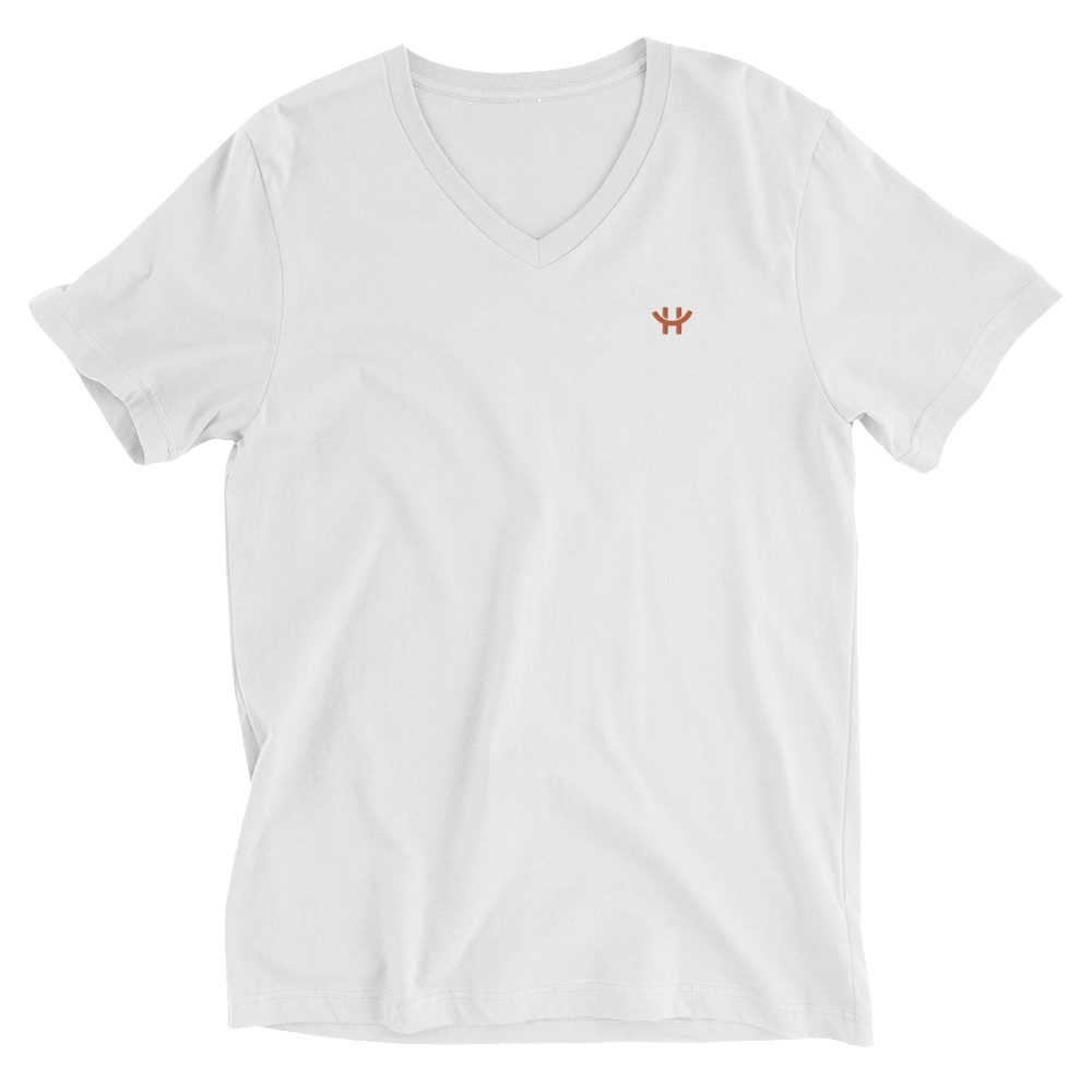 HandiCup Unisex Short Sleeve V-Neck T-Shirt