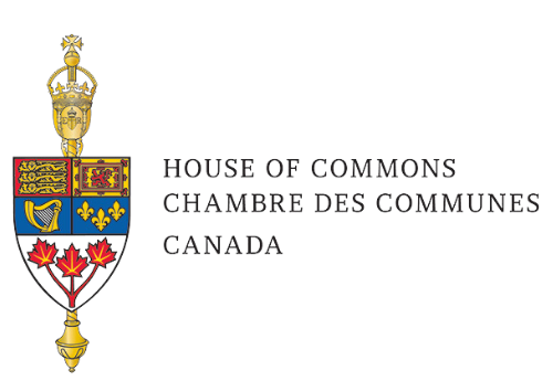 Canada house of commons logo, DVW Pandemic Heroes Award