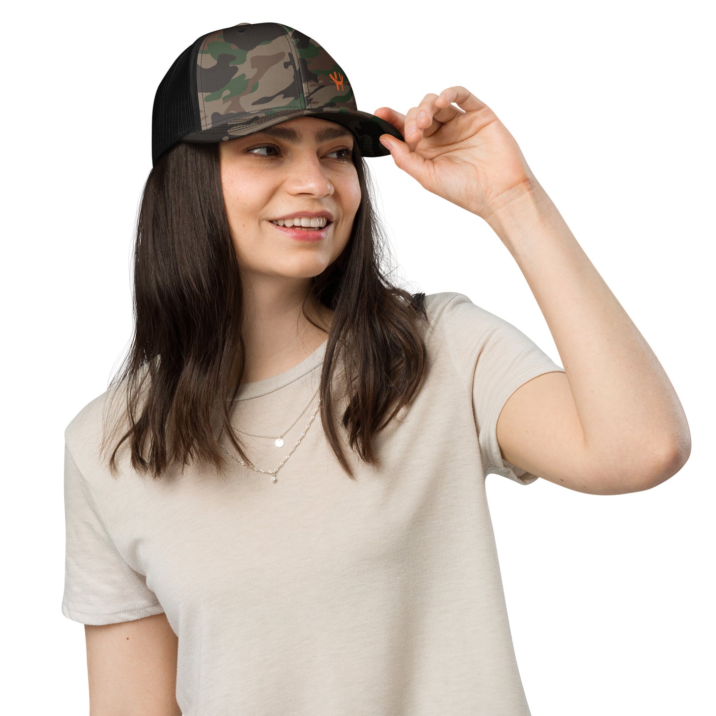 HandiCup Logo Camouflage Trucker Hat