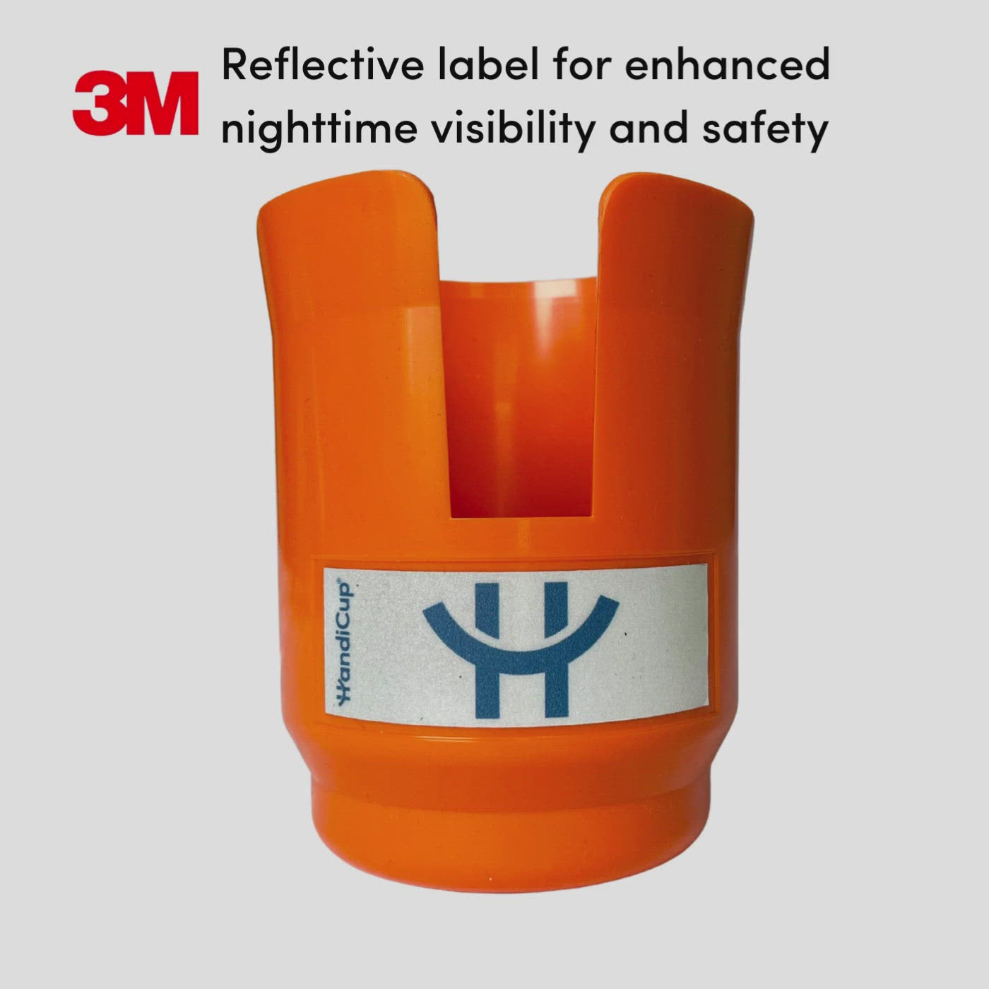 3m reflective label provides enhanced nighttime visibility and safety.