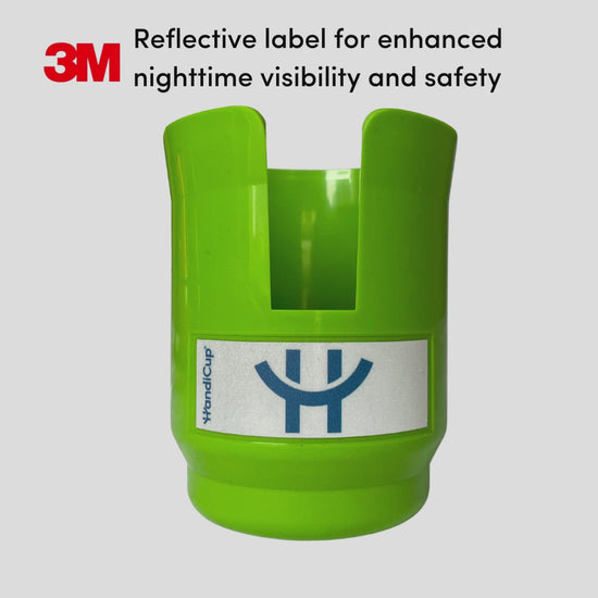 3m reflective label adds enhanced nighttime visibility and safety