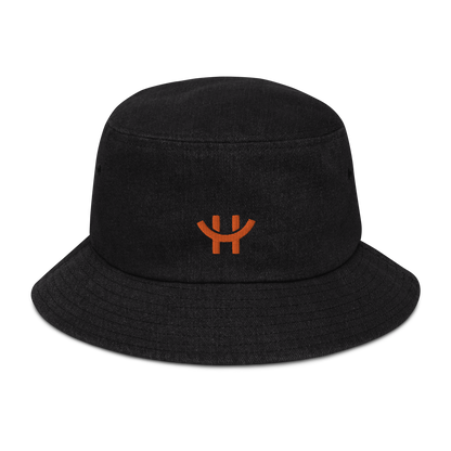 Denim bucket hat
